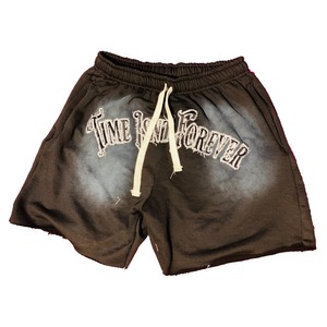 กางเกงขาสั้นผู้ชายผ้าฝ้ายเฟรนช์เทอร์รี่ปักลายขาดๆ สไตล์ฤดูร้อน ปี 2026 ผลิตจากโรงงานคุณภาพสูง MOQ ต่ำ รับเพิ่มโลโก้ตามสั่ง - Product Image 1