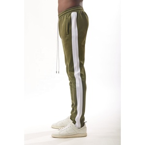 Wholesale High Street Mens <b>Stacked</b> <b>Joggers</b> With Phone Pockets Breathable Jogging Gym Trousers Workout 100% cotton for men - Product Image 3