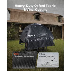 Coperchio generatore universale impermeabile 36x26x26 pollici per generatori da 70-108 pollici con parti e accessori del generatore nero - Product Image 4