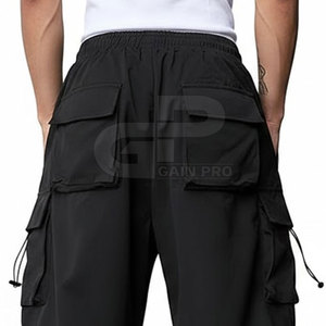 กางเกงคาร์โก้ผู้ชายสไตล์ลำลอง สวมใส่สบาย ทรงหลวม ผ้าทนทาน ออกแบบมาเพื่อการสวมใส่ประจำวัน กิจกรรมกลางแจ้ง และการเดินทาง - Product Image 6