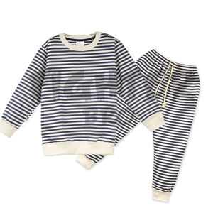 Conjuntos de Ropa Casual de Primavera para Niños, Mezcla de Algodón, con Sudaderas Estampadas, Pantalones y Chándal Holgado para Verano - Product Image 3