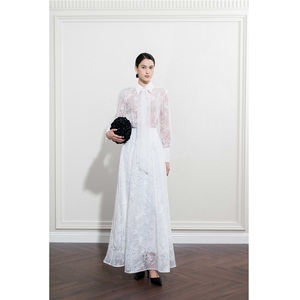 New Trending Products 2026 Blouses Elegant <b>Women</b> HAUTE LACE <b>TOP</b> FLORAL <b>MESH</b> LACE Elegant Slim Fit Shirts For <b>Women</b> In Vietnam - Product Image 4