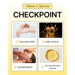 Suero para el Cuidado de la Piel con Niacinamida y Vitamina C, Ampolla Iluminadora con su Logotipo - Product Image 4