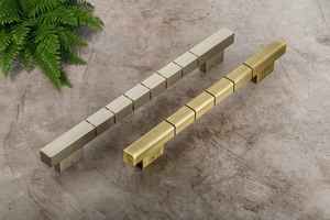 Premium <b>gold</b> zinc alloy adjustable furniture handles <b>cabinet</b> wardrobe drawer pulls luxury hardware supplier export - Product Image 2