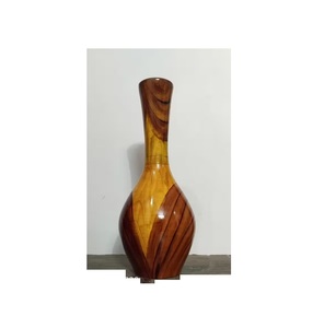 Maceta de Yute Vintage Tipo Barril |   Maceta de jardín rústica y ecológica con asas y marco de metal para plantas de interior - Product Image 1