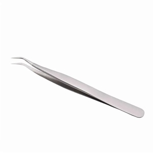 แหนบสแตนเลสปลายเรียบสำหรับติดขนตาปลอม ความยาว 10 มม. - Product Image 6