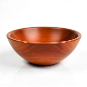 Premium Classic Eco Friendly <b>Wooden</b> Serving <b>Bowl</b> Polished Tabletop Kitchen Essentials Dining Art Collectible Stylish Home - Product Image 3