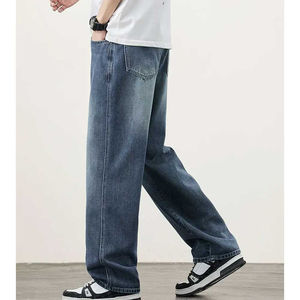 Streetwear Customized Men's Jeans Pant Fashion Cotton Men's Denim Jean Pant High Quality Hot Sale for Casual Wear Jeans Pant - Product Image 3
