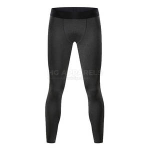 Pantalón de Compresión Clásico para Hombre con Cintura Elástica, Ligero y Transpirable, Tejido Ecológico, Diseño Limpio, Estructura de Soporte - Product Image 4