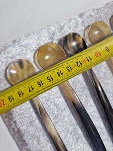 Best Quality Real Natural Horn Handmade Mini Serving <b>Spoon</b> Unique Design Decor Horn Tea <b>Spoon</b> From India for Kitchen Parties - Product Image 2