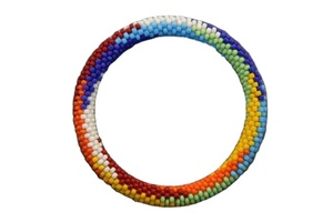 Le nouveau standard des bracelets de perles de luxe faits à la main chic. Broderie fantaisie, tendance et multicolore. Cadeau parfait pour les anniversaires - Product Image 3