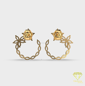 Pendientes cuadrados estilo Hip Hop con acabado en oro blanco, joyería de lujo para streetwear, accesorio de moda para hombres y mujeres, ideal para fiestas y discotecas. - Product Image 5