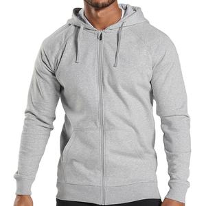 Veste à capuche zippée slim fit respirante à séchage rapide, style streetwear, en polaire épaisse, pull à capuche tendance - Product Image 1