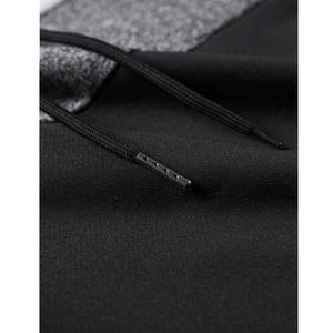 Sudaderas con Capucha Personalizadas al por Mayor con Logotipo, para Hombre, Negras, Tallas Grandes, Corte Regular, 100% Algodón Felpa, Casuales, de Invierno - Product Image 2