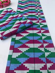 ผ้าพิมพ์ลายแอฟริกันคุณภาพสูงปี 2025 และผ้าฝ้ายผสมอังการาสำหรับชุดผู้หญิง เสื้อผ้าเด็กชาย และดีไซน์อังการาทันสมัย - Product Image 4