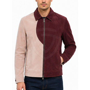Luxury <b>Suede</b> <b>Leather</b> <b>Jacket</b> With Premium Craftsmanship Minimalist Style Tailored Fit For Men Fashion And Lifestyle Collections - Product Image 3