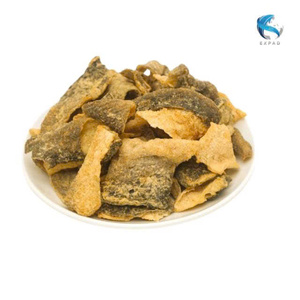 ขนมขบเคี้ยวหนังปลาทอดกรอบรสไข่เค็ม บรรจุในขวดโหล อาหารทะเลเวียดนามแท้ๆ ขายดี ราคาพิเศษ ส่งตรงจากโรงงาน - Product Image 1
