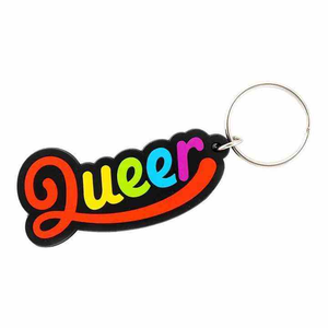 พวงกุญแจยางน้ำหนักเบาสั่งทำพิเศษ พร้อมโลโก้ปั๊มนูน สีตามสั่ง และดีไซน์เฉพาะบุคคล - ของที่ระลึกส่งเสริมการขายคุณภาพสูง - Product Image 5