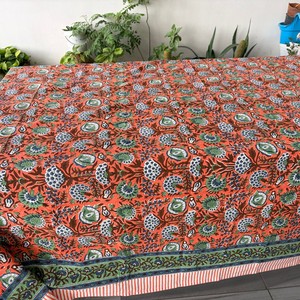 Cotton Block Print <b>Tablecloth</b> Rectangle/<b>Square</b>/Round Table Cloths With Runner/Napkins/Placemat Bohemian Dinner Table Cover - Product Image 4