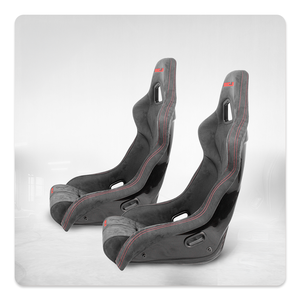 Siège de jeu de course Apex FRP Alcantara, design ergonomique professionnel pour simulateurs de course et stations de jeu haut de gamme - Product Image 1