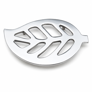 Aluminum Leaf Trivet Pot Holder, Heat Resistant Metal Hot <b>Pan</b> <b>Stand</b> for Kitchen Countertop, Dining Table, Home Decor & Giftings - Product Image 1