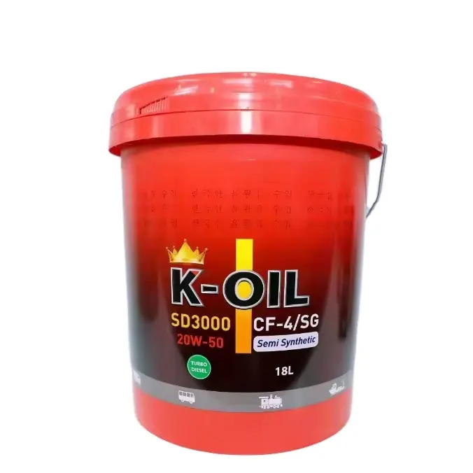 SD3000 20W50 Lubricante semisintético de potencia mejorada y precio barato para trenes, barcos de Vietnam de CF-4 DE LA K-OIL