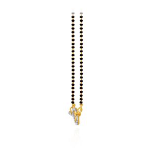 Luxury Yellow Gold <b>Rose</b> Gold Plated <b>Black</b> Beaded Necklace Diamond Pendant IGI Certified Synthetic Cut Brilliant H Fancy Unisex - Product Image 3