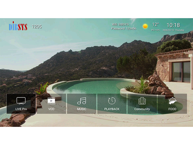IPTV Management Software Platform Most Comprehensive Professional Community Hotel IPTV Server Solution Hotel iptv