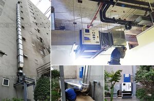 Dr.Air KT12000 Précipitateur électrostatique de fumée de cuisine avec filtre structurel en zigzag pour l'élimination de la graisse à haute efficacité - Product Image 5