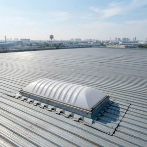 Cúpula de Techo de Policarbonato Resistente a Impactos y a la Intemperie con Borde de Techo de Plástico Personalizado para Techos Industriales - Product Image 6