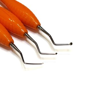 High Quality <b>Silicone</b> Handle Dental Scaler Spoon Tooth Cleaning Excavator Small Round Tip Restorative Instruments Spoon <b>Tool</b> - Product Image 3