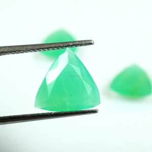 หินคริสโซเพรสธรรมชาติขนาด10x10x3ถึง9x8x3มม. อัญมณีหลวมสำหรับทำเครื่องประดับ - Product Image 2