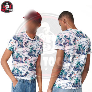 Opción de Color de Contraste Personalizada Disponible, Ropa para Hombre, Diseño Único y Cómodo, Camisetas Sublimadas de Manga Corta para Hombre - Product Image 4