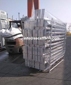 Andamios de acero de 10 pies de alta calidad, producto fabricado con patas de puente - Product Image 6