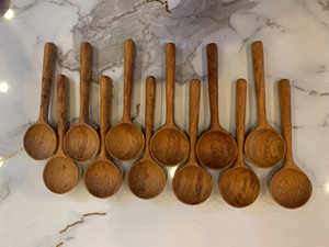 Cuchara de Madera Estilo Vintage para Decoración de Cocina Rústica, Accesorios de Cocina, Presentación de Comidas y Colecciones para el Hogar - Product Image 2