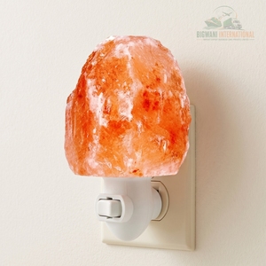 Lámpara de Pared de Sal del Himalaya Natural con Base Giratoria e Interruptor para Decoración de Interiores, Venta al Por Mayor - Product Image 6