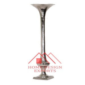 Centros de mesa de último diseño, jarrones de suelo para decoraciones del hogar, jarrones de suelo de aluminio y Metal más vendidos para decoraciones de boda - Product Image 4