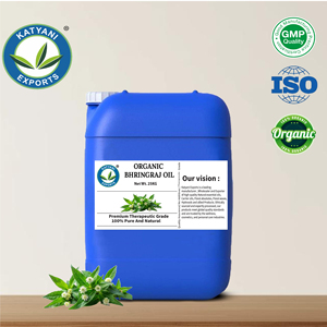 Infusion de Bhringraj Biologique, Huile Végétale 100% Pure et Naturelle, Fournisseur B2B pour Marques de Soins Personnels Katyani Exports - Product Image 4