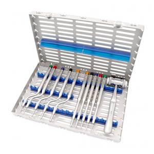 Kit de osteótomos cónicos, instrumentos quirúrgicos dentales para cirugía oral, implantes y procedimientos óseos, uso hospitalario y clínico. - Product Image 1