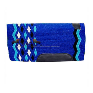 Couverture de selle artisanale à motif géométrique 34 X 36, couverture de selle western personnalisée pour l'équitation au prix d'usine - Product Image 1