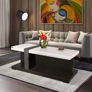 Mesa de Centro de Mármol Natural de Primera Calidad con Superficie para Tocador, para Uso en Hoteles - Product Image 2