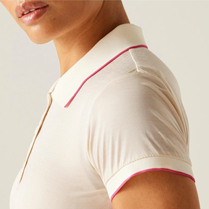 Chemise classique ajustée pour femme, en pur coton respirant, style streetwear, manches longues, longueur standard, style golf, logo personnalisé - Product Image 5