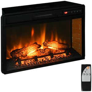 Caminetto Elettrico Moderno da 27 Pollici con Display LED e Fiamma Realistica, Telecomando e Regolazione della Luminosità - Product Image 4