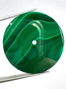 Cadran de montre en malachite naturelle fourni par le fabricant, plaque de cadran personnalisée en pierres précieuses, épaisseur 0,9 mm, coupe plate, pierres précieuses K, montre classique - Product Image 6
