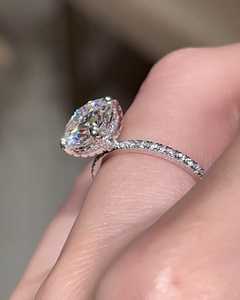 5 CT Cut Lab Grown Diamond Engagement <b>Ring</b> for Women | Luxury <b>Solitaire</b> Wedding <b>Ring</b> IGI Certified Gold 18K | Custom Party - Product Image 5