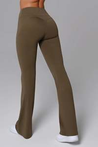 ชุดบราและกางเกงขาสั้นสำหรับเล่นโยคะกางเกงรัดรูปแบบผูกเชือกกางเกงกางเกงใส่เล่นฟิตเนสแบบลำลองสำหรับใส่ไปยิมบริการ OEM - Product Image 6