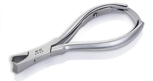 Nghia OMI, juego de herramientas de belleza de Grado Profesional, pinzas para uñas de acero inoxidable de alta calidad, herramienta de manicura y pedicura chapada en gris NB-103 - Product Image 2