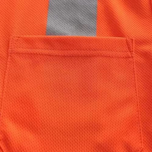 Vente directe d'usine, prix bas, chemise <span class=keywords><strong>de</strong></span> sécurité unisexe, polyester, vêtements <span class=keywords><strong>de</strong></span> <span class=keywords><strong>travail</strong></span> haute visibilité, certifiés CE, séchage rapide, logo <span class=keywords><strong>personnalisé</strong></span> - Product Image 5