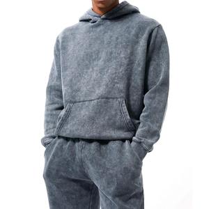 Nueva Ropa Deportiva al por Mayor, Conjuntos Deportivos Unisex con Capucha, Estampados con Efecto Ácido, 2 en 1, con Diseño Animal, 100% Algodón Antiarrugas - Product Image 3
