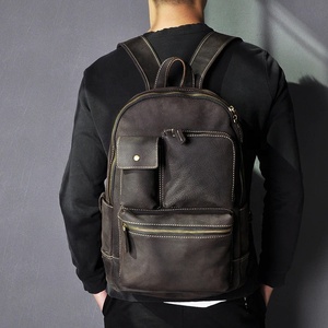 Mochila Profesional de Cuero Genuino para Portátil, Estilo Moderno para Mujer, Ligera y Relajada, la Más Popular - Product Image 3